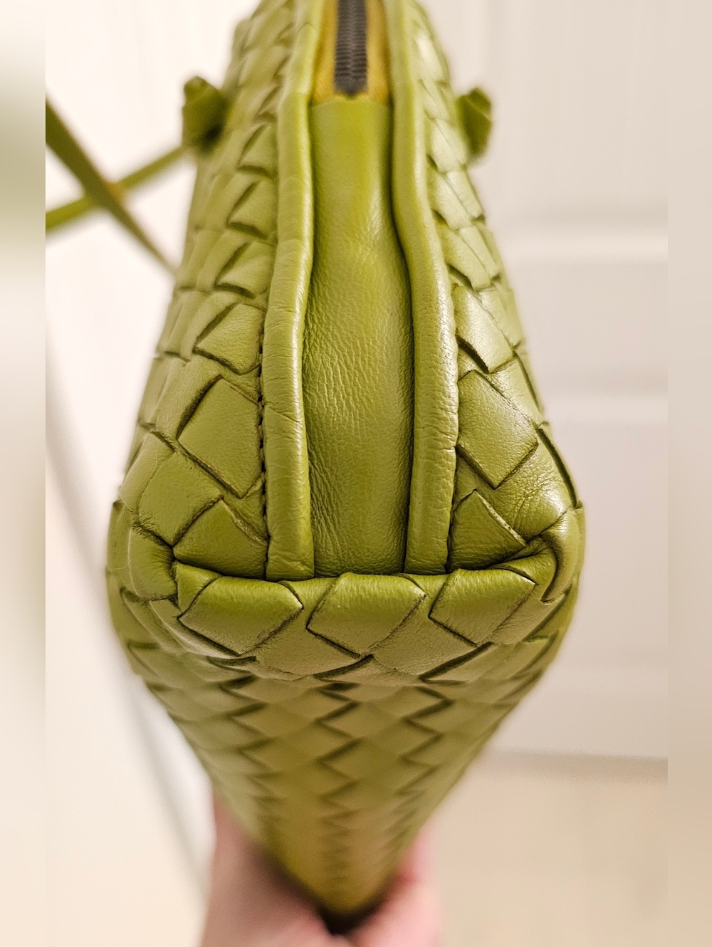 Bottega Green Crossbody Bag - Picture 8 of 12